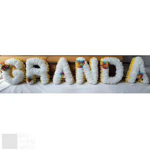 GRANDA silk funeral tribute in pink